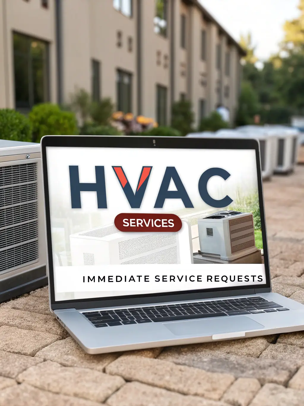 A targeted digital advertising campaign on Google Ads, showcasing HVAC services with compelling ad copy, relevant keywords, and location targeting.